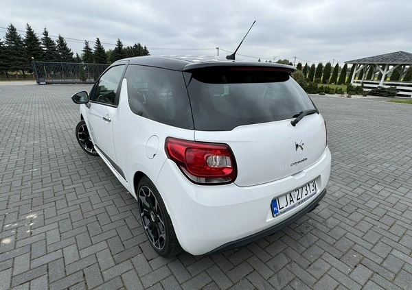 Citroen DS3 cena 27700 przebieg: 155000, rok produkcji 2011 z Kolonowskie małe 326